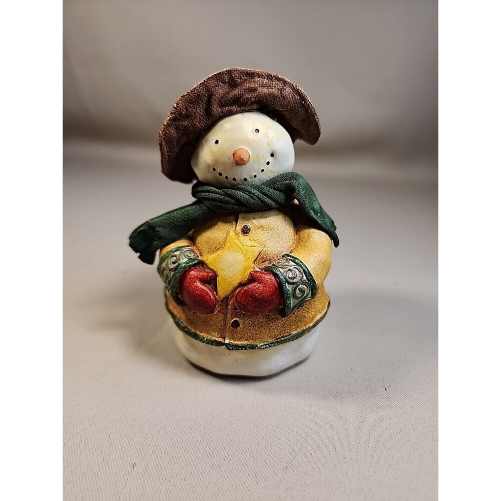 VTG, Lang & Wise, "Hope" 0522010 Designed By Debi Hron, 2004, Snowman Figurine